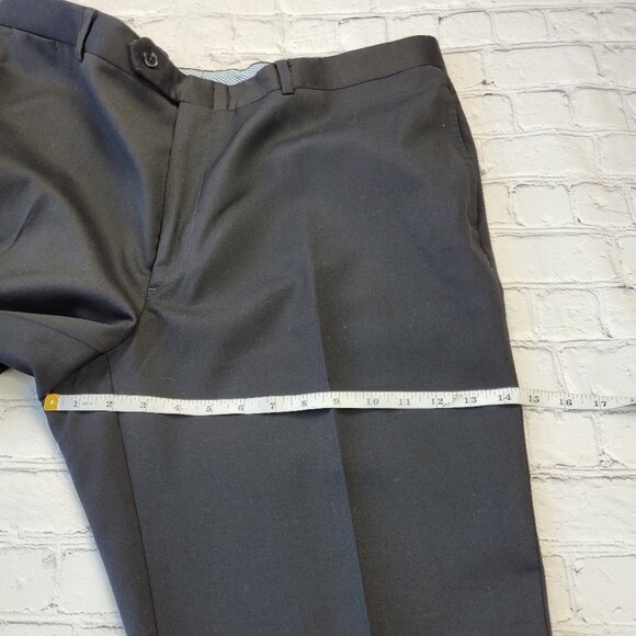 Tommy Hilfiger Men’s Classic Trousers Pants 100% wool  size 38-40 - Picture 2 of 9